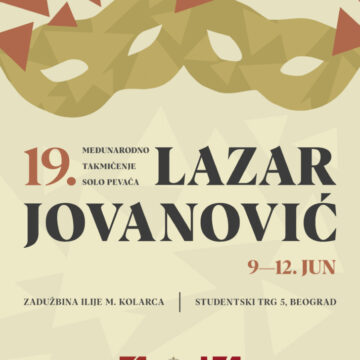 19th International Competition of Solo Singers “Lazar Jovanović”